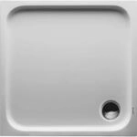 Duravit Duschwanne D-Code 80 cm x 80 cm x 8,5 cm Wei&szlig;