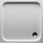 Duravit Duschwanne D-Code 90 cm x 90 cm x 8,5 cm Wei&szlig;