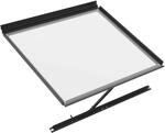 Vitavia Seitenfenster V mit ESG 3 mm Schwarz 59,5 cm x 79,2 cm