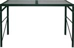 Vitavia Alutisch mit 1 HKP-Ablagefl&auml;che 121 cm x 54 cm Smaragd
