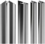 Schulte ExpressPlus Profilset DecoDesign f&uuml;r Duschr&uuml;ckw&auml;nde Chromoptik