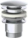 Kirchhoff Universal Pop Up Waschbecken-Ablaufgarnitur 1 1/4 Zoll x 65 mm Chrom