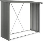 Biohort Kaminholzregal WoodStock 230 Dunkelgrau-Metallic