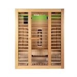 Redsun Deluxe Infrarotkabine Tannenholz Natur L