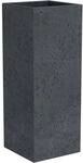Scheurich Pflanzgef&auml;&szlig; C-Cube High &Oslash; 26 cm Stony Black