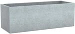 Scheurich Pflanzgef&auml;&szlig; C-Cube Long 80 cm Stony Grey