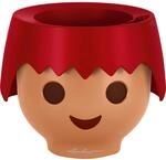 Lechuza&reg; Pflanzgef&auml;&szlig; Ojo 21 cm x 21 cm x 16 cm Fire Red