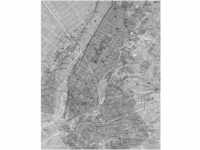Komar Fototapete Vlies NYC Map 200 x 250 cm