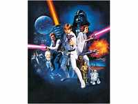 Komar Fototapete Vlies Star Wars Poster Classic 1 200 x 250 cm