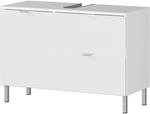 Germania Waschbeckenunterschrank GW-MAURESA Wei&szlig; 80 cm