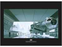 Komar Wandbild Star Wars Shuttle 70 x 50 cm