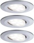 Paulmann LED Einbauleuchte Calla rund 3x6W Chrom matt schwenkbar 4000K IP65