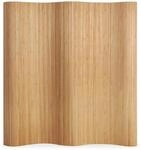Homestyle4u Paravent Raumteiler in Braun 250x200 cm 302
