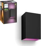 Philips Hue LED-Wandlampe Resonate 1.200,m Schwarz