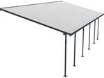 Palram - Canopia Terrassen&uuml;berdachung Feria Anthrazit 4x10.31
