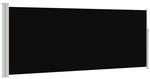 vidaXL Ausziehbare Seitenmarkise 120x300 cm Schwarz 45359