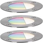 Paulmann Outdoor P&S Boden EBL Starterset Silber IP65 RGBW 24V ZigBee
