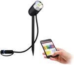 Paulmann Plug & Shine Zigbee Spot Pike RGBW IP44 Anthrazit 40&deg;
