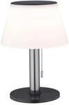 Paulmann Solar-LED-Tischleuchte Lillesol Wei&szlig;/Silber &Oslash; 20 cm x 28 cm