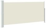 vidaXL Ausziehbare Seitenmarkise 140x300 cm Creme 45354