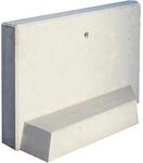 Diephaus L-Stein Ecke bewehrt Grau 90&deg; 55 x 100 x 12 cm 2-teilig