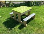 Wendi Toys Sand & Wasser Picknick Tisch inkl. B&auml;nken 50 cm x 100 cm x 80 cm...