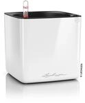 Lechuza&reg; Pflanzgef&auml;&szlig; Cube Glossy 14 Wei&szlig; highgloss 14 cm x 14 cm
