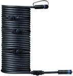 Paulmann Plug & Shine Kabel 1-in/5-out Schwarz 10 m IP68