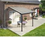 Palram - Canopia Terrassen&uuml;berdachung Feria Anthrazit 3x3.05