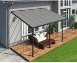 Palram - Canopia Terrassen&uuml;berdachung Feria Anthrazit 3x4.25
