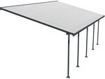 Palram - Canopia Terrassen&uuml;berdachung Feria Anthrazit 4x7.87