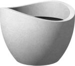 Scheurich Pflanzgef&auml;&szlig; Wave Globe &Oslash; 60 cm Stony-Grey