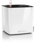 Lechuza&reg; Pflanzgef&auml;&szlig; Cube Glossy 16 Wei&szlig; highgloss 17 cm x 17 cm