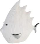 Gilde Figur Fisch Wei&szlig; 32 cm x 34 cm