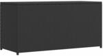 vidaXL Garten-Auflagenbox Schwarz 120x50x60 cm Poly Rattan 42498
