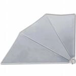 vidaXL Faltbarer Balkonf&auml;cher Grau 160&times;240 cm 41574
