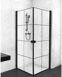 Aurlane Glasdusche Black Galaxy 90 cm x 90 cm x 200 cm
