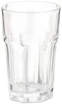 Relaxdays Trinkgl&auml;ser 6er Set Glas Sp&uuml;lmaschinengeeignet 12 cm x 7,2 cm 300 ml