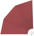 vidaXL Faltbarer Balkonf&auml;cher Terracotta-Rot 210&times;210 cm 41579