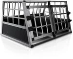 Juskys Alu Hundetransportbox L X