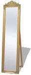vidaXL Standspiegel im Barock-Stil 160x40 cm Golden 243692