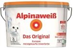 Alpinawei&szlig; Wandfarbe Das Original Wei&szlig; Matt 2,
