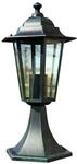 vidaXL Gartenlaterne Dunkelgr&uuml;n/Schwarz Aluminium 40249