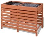 vidaXL Blumenkasten 100x50x71 cm Holz 656037