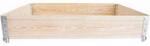 Hochbeet Palettenrahmen Eco 120 cm x 80 cm Natur