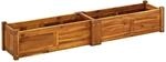 vidaXL Garten-Hochbeet Akazienholz 150x30x25 cm 42567