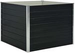 vidaXL Hochbeet Anthrazit 100 x 100 x 77 cm Stahl 660632
