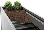 Biohort Zwischenboden 4-teilig f&uuml;r HochBeet 2 m x 1 m Dunkelgrau-Metallic