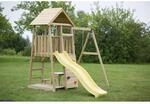 Wendi Toys Kinderspielturm Pelikan inkl. Rutsche, Schaukel & Kletterwand 270 cm