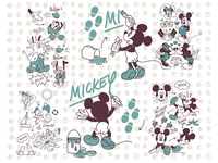 Komar Fototapete Vlies Mickey and Friends 250 x 280 cm